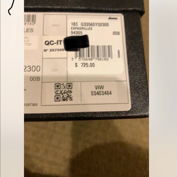 CHANEL 18C Black Suede CC Cap Toe Espadrille Flat Mule Slide shoes - Picture 2 of 2